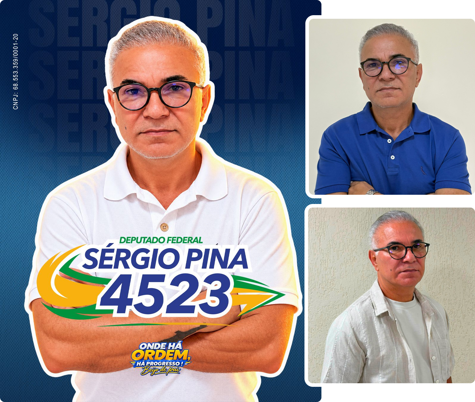 Sérgio Pina em retrato